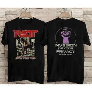 Ratt Invasion Of Your Privacy Tour 85 2-Sided T-shirt